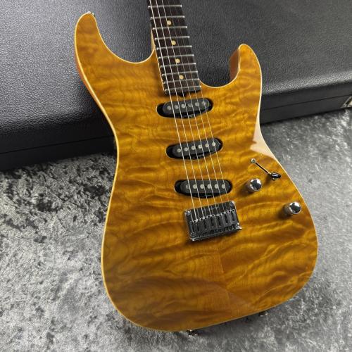 TOM ANDERSON 【極上メイプル杢】Drop Top Translucent Amber with Binding [3.17kg] 2000年製 4Fフロア