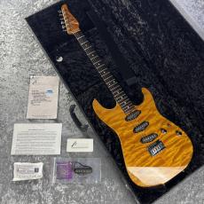 TOM ANDERSON 【極上メイプル杢】Drop Top Translucent Amber with Binding [3.17kg] 2000年製 4Fフロア_11