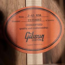 Gibson J-45 Koa CP Spruce_9