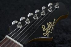 infinite Custom Order Trad Fullsize T Custom -Solid Black/Mid Aged- #2426【3.75kg】【ビンテージローズ指板】_8