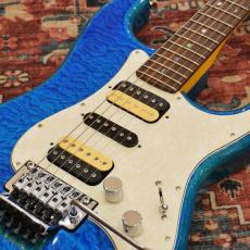 Fender Michiya Haruhata Stratocaster, Rosewood Fingerboard, Caribbean Blue Transparent 【中古品】_4