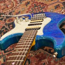 Fender Michiya Haruhata Stratocaster, Rosewood Fingerboard, Caribbean Blue Transparent 【中古品】_11