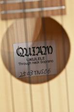 QUIAM 【クロサワ横浜店】Through Neck Soprano  #2503TNS06【14フレットジョイント】_11