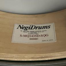 NegiDrums S-MQ1435D-SQG Maple Snare 13"×3.5"(2000年代製)_9