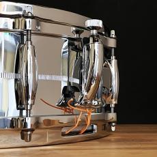 Gretsch G4160 USA Custom Chrome Over Brass Snare 14"x5" 2020年代製_4