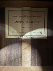 Antonio Lopez [アントニオ・ロペス] 2001年製 Professional プロフェッショナル 松・ローズ【日本総本店2F 在庫品】_10