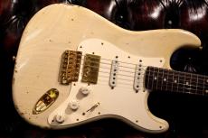 XOTiC XSC-2 Ash 5A Grade Flame Maple Neck Medium Aged ~Vintege Blonde~ #4185