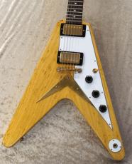 Gibson 1958 Korina Flying V Reissue "White Pickguard" VOS s/n 831071 【3.21kg】【Birdseye】【G-CLUB TOKYO】