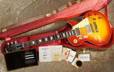 Gibson Historic Collection 1959 Les Paul Standard Reissue VOS Washed Cherry Sunburst s/n 951153【3.84kg】_3