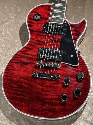 Gibson Les Paul Custom Figured w/Ebony Fingerboard Gloss Red Tiger s/n CS500611【4.49kg】
