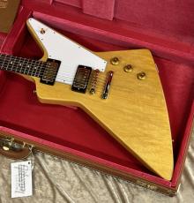 Gibson 1958 Korina Explorer Reissue "White Pickguard" Natural VOS s/n 841856 【3.62kg】_2