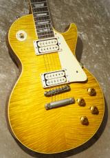 Gibson Japan Limited Run 1959 Les Paul Standard Reissue "Double Whites P.U" Green Lemon Fade s/n 95251