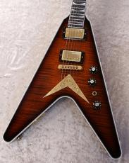 Gibson Dave Mustaine Flying V EXP Limited Edition Red Amber Burst Gloss 2022年製USED【PRICE DOWN】