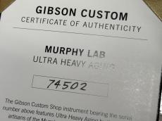 Gibson Murphy Lab 1957 Les Paul Custom 2PU "Black Beauty" Ultra Heavy Aged 2024年製【3.88kg】_11