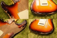 Fender Custom Shop 【USED】Michael Landau 1968 Stratocaster Relic 3Tone Sunburst [3.47?] [2023年製]_6