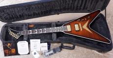 Gibson Dave Mustaine Flying V EXP Limited Edition Red Amber Burst Gloss 2022年製USED【PRICE DOWN】_2