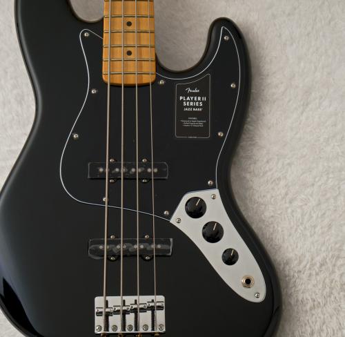 Fender PLAYER II JAZZ BASS Maple Fingerboard Black / BLK 【B級特価】【4.31kg】
