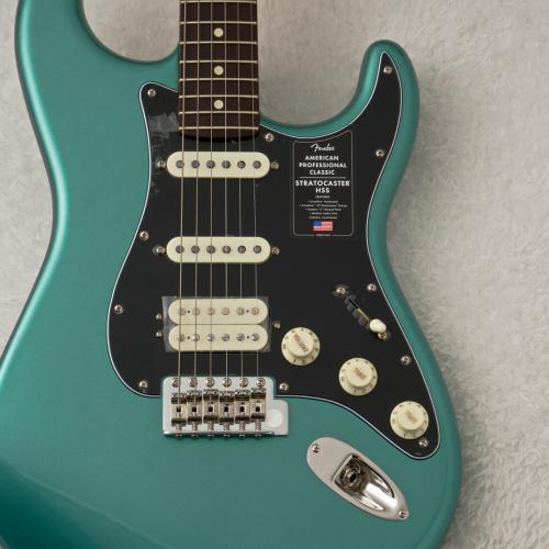 Fender AM PRO CLASSIC STRATOCASTER HSS Faded Sherwood Green Metallic / FSGM 【B級特価】【3.44kg】
