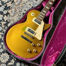 Gibson Les Paul Deluxe Gold Top (Dark Back) w/ W-Ring & Logo Mini-Humbacker 1972_2