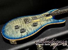 Paul Reed Smith [PRS] 2010 Experience Special Stock 10Top Custom 24 Faded Blue Burst w/Black RW-FB 3.55kg "Killer Figured"_6