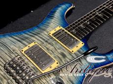 Paul Reed Smith [PRS] 2010 Experience Special Stock 10Top Custom 24 Faded Blue Burst w/Black RW-FB 3.55kg "Killer Figured"_7