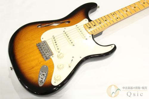 Fender Eric Johnson Thinline Stratocaster 2-Color Sunburst 2018年製 【返品OK】[RK718]