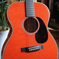 Martin CUSTOM SHOP CTM OM Quilted Maple Body / Translucent Orange_4