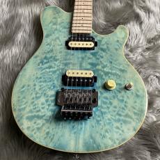 Sterling by MUSIC MAN SBMM AX40-TBL-M(Transparent Blue)【日本限定モデル】【現物画像】【最大36回分割無金利実施中】
