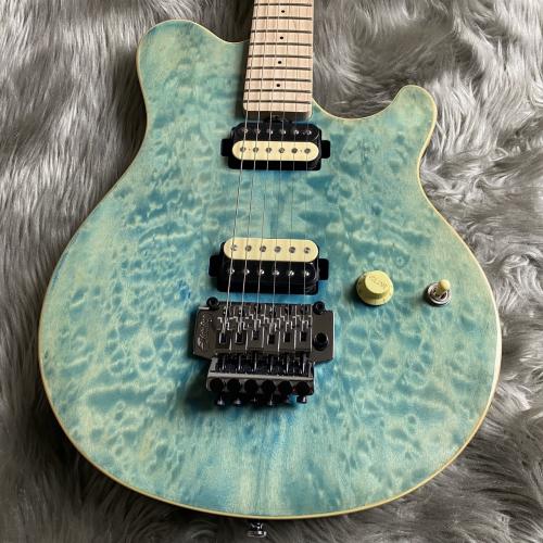 Sterling by MUSIC MAN SBMM AX40-TBL-M(Transparent Blue)【日本限定モデル】【現物画像】【最大36回分割無金利実施中】