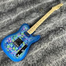 Fender Made in Japan Limited Telecaster Maple Fingerboard Blue Flower_2