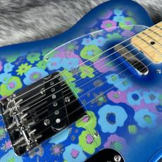 Fender Made in Japan Limited Telecaster Maple Fingerboard Blue Flower_5