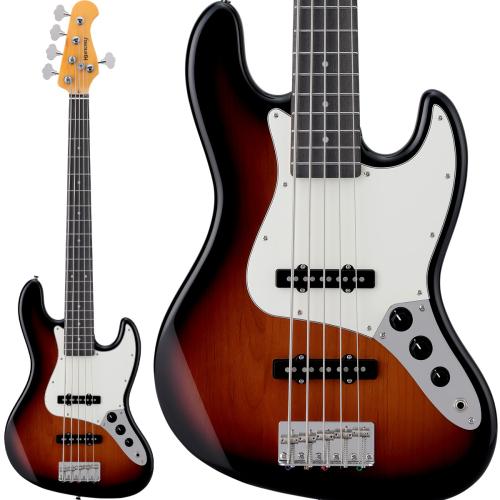 HISTORY HJB/5V-Performance 3TS 5弦ベース ジャズベースタイプ パッシブ ハムバッカーモード搭載 エレキベース