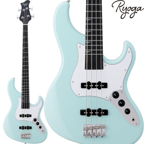 RYOGA VAL-BASS Surf Green エレキベース ジャズベースタイプ ベイクドメイプルネック