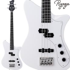 RYOGA SKATER-BASS White エレキベース PJタイプ ベイクドメイプルネック