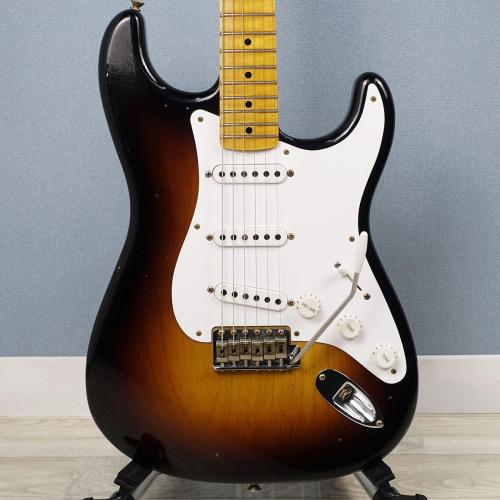Fender Custom Shop Limited Edition 70th Anniversary 1954 Stratocaster Journeyman Relic Wide-Fade 2-Color Sunburst【夏】
