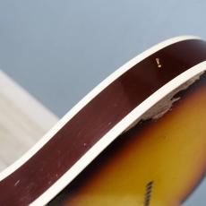 Fender Custom Shop Limited Edition 1960 Telecaster Custom Heavy Relic Faded Aged Chocolate 3-Tone Sunburst【夏】_8