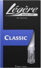 Legere BB4.00 リードB♭クラリネット用 樹脂製 Classic