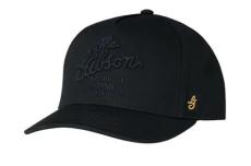 Gibson 【Gibson アパレル】Script Logo Structured Snapback (Black) / フリーサイズ [ハット]