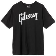 Gibson 【Gibson アパレル】Distressed Gibson Logo T (Black) / Tシャツ【XLサイズ】