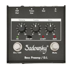 Sadowsky SBP-1 Bass Preamp DI / SAC PED SBP 1 V2_2