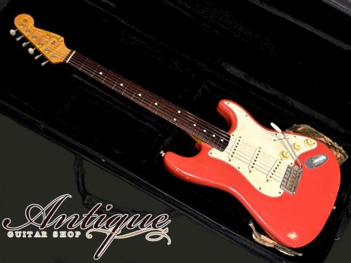 Fender Custom Shop TBC 1960 Stratocaster 1996-97 Fiesta Red /Relic & Real Aged w/Killer Figured Neck 3.38kg "Vince Cunetto Relic"