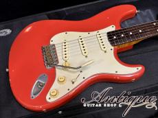 Fender Custom Shop TBC 1960 Stratocaster 1996-97 Fiesta Red /Relic & Real Aged w/Killer Figured Neck 3.38kg "Vince Cunetto Relic"_4