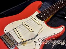 Fender Custom Shop TBC 1960 Stratocaster 1996-97 Fiesta Red /Relic & Real Aged w/Killer Figured Neck 3.38kg "Vince Cunetto Relic"_7