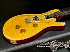 Paul Reed Smith [PRS] Custom24 10Top 2003 Vintage Yellow w/Dark Brazilian FB /Pink Heart Abalone Birds /Green Abalone Ripple EX++ 3.81kg Limited.500 "Brazilian Limited Edition"_6