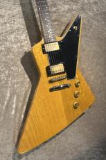 Gibson Custom Shop 1958 Korina Explorer Reissue "Black Pickguard" Natural VOS s/n 841739【4.26kg】【セカンド製品】 _2