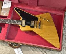 Gibson Custom Shop 1958 Korina Explorer Reissue "Black Pickguard" Natural VOS s/n 841739【4.26kg】【セカンド製品】 _4