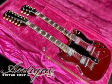 Gibson EDS-1275 Double Neck 1992 Heritage Cherry Virgin-Solder & Full-Original w/OHC EX+++ "Like A Jimmy Page"