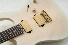 T's DST Pro 24 5A Flame Maple -White Blonde Burst / White Blonde w/Gold Filler-_5