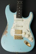 TOM ANDERSON Icon Classic Distress Level 3 -Sonic Blue- 【オールラッカーエイジドモデル】_3