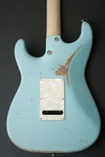 TOM ANDERSON Icon Classic Distress Level 3 -Sonic Blue- 【オールラッカーエイジドモデル】_7